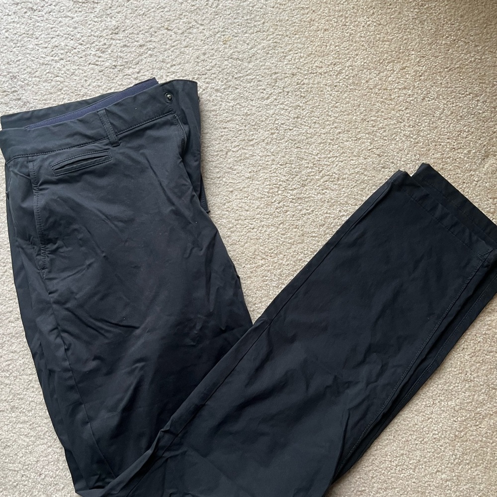 J. Crew Men's Black Chinos